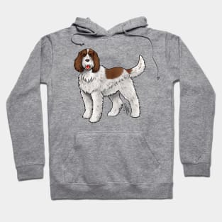 Dog - Spinone Italiano - Brown and White Hoodie